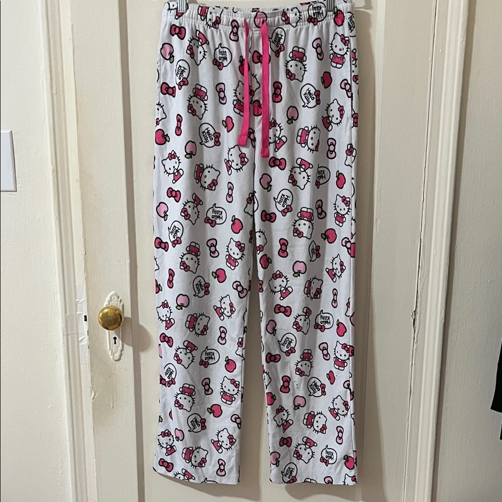Sanrio Hello Kitty Sleep Pants with Pink and Black Details